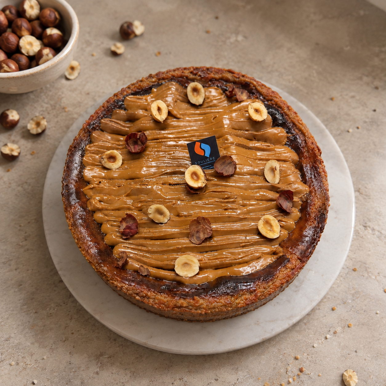 Flan Crousti'noisette